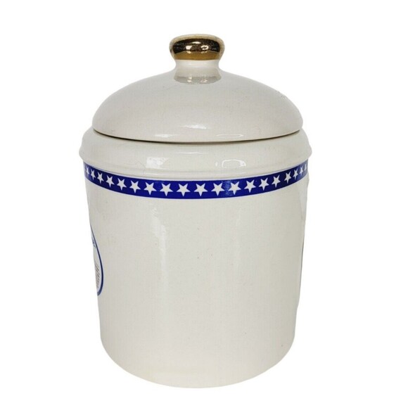 Nestle Original Toll House Cookies Full Original Recipe Ceramic Eagle Cookie Jar - Picture 2 of 13